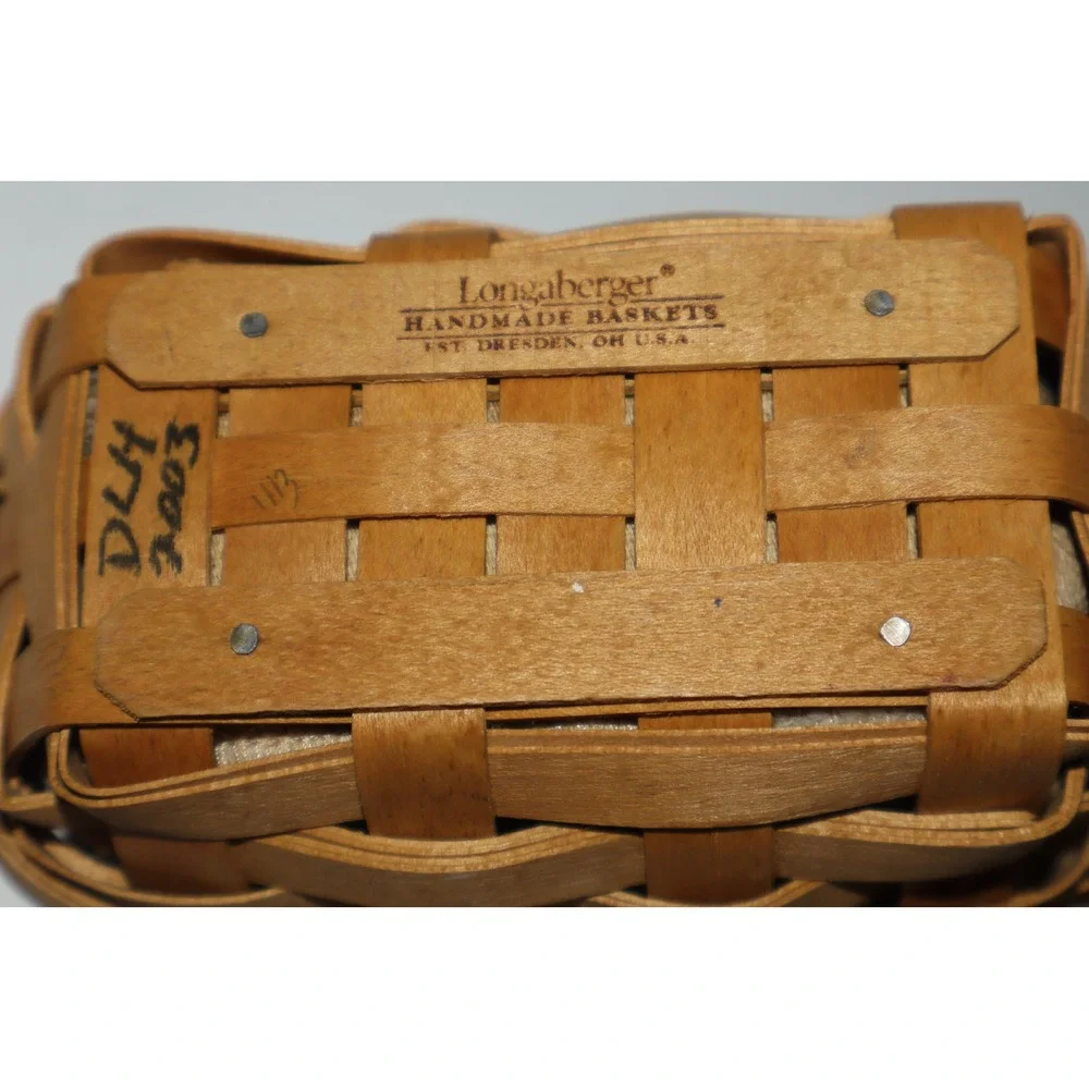 Longaberger 2003 Slanted Organizer 5